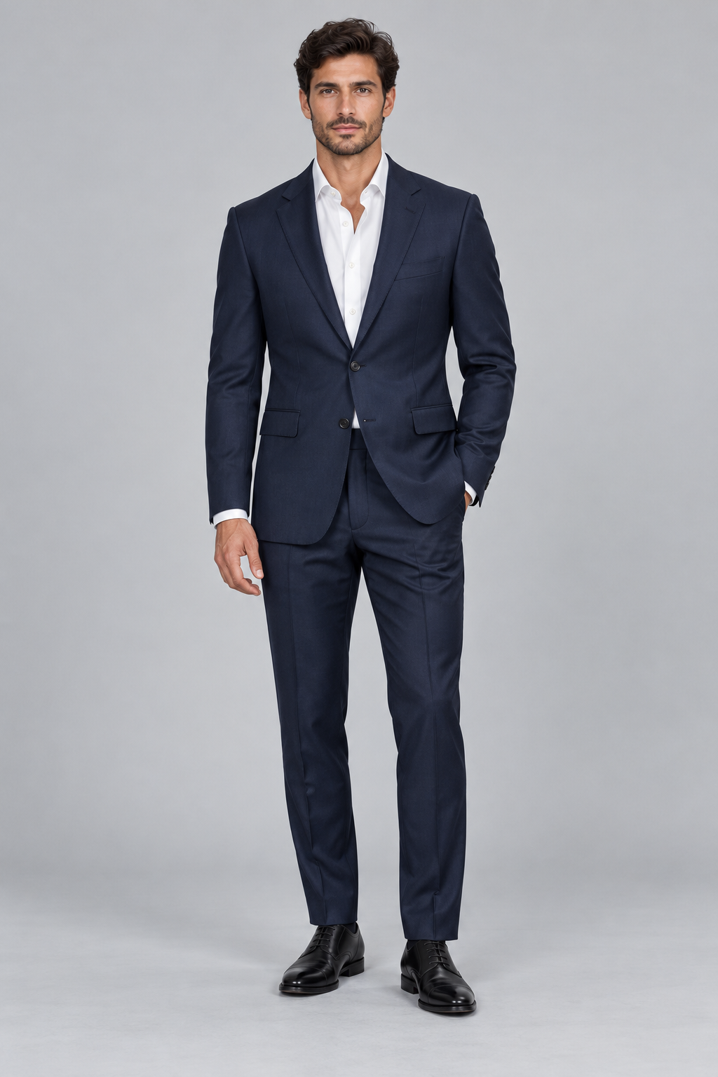 Terno business azul marino